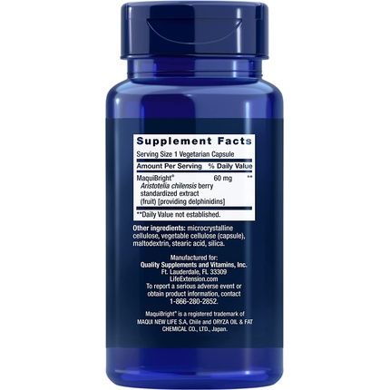 Tear Support With Maquibright 60Mg 30 Capsules