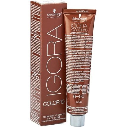 Schwarzkopf Igora 10 6-00 Dark Natural Extra 60Ml Hair Colour