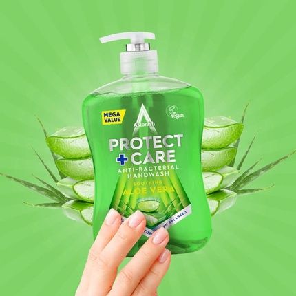 Astonish Protect & Care Anti-Bacterial Handwash With Aloe Vera 600Ml - Image 3