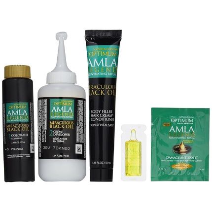 Optimum Care Amla Legend Miraculous Oil Dull Defying Hair Color Natural Dark - Image 3