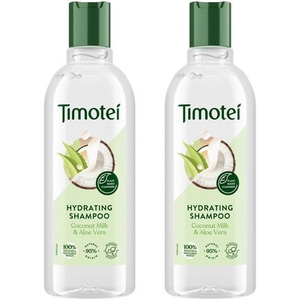 Timotei Shampoo Conditioner Or Mask Silicon-Free Made From Natural Herbal Ingredients And Plant Based Detanglers Suitable For All Types Of Hair 300Ml