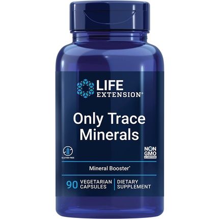 Life Extension Only Trace Minerals Daily Dose Of Zinc, Chromium, Boron, Vanadyl Sulfate & More 90 Vegetarian Capsules