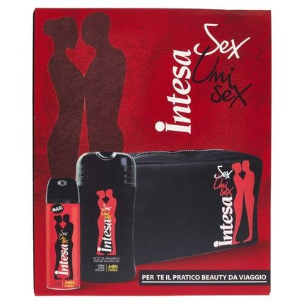 Intesa Unisex Parfum Deodorant Ambra Shower Gel And Shampoo - 150 Ml And 250 Ml
