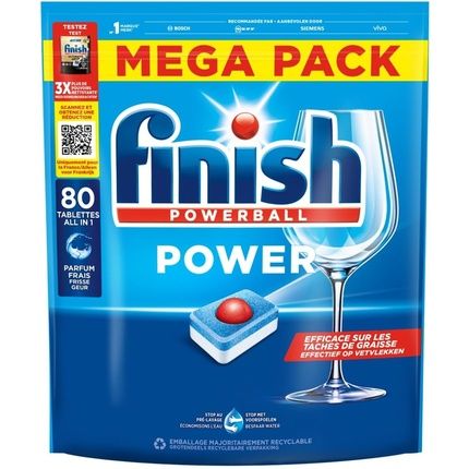 Finish Power Dishwasher Tablets Clean And Shine In Every Wash