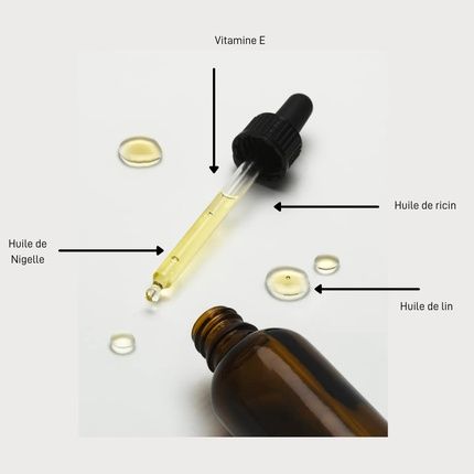 Serge D'Estel Paris Anti Hair Loss Oil Vegan Formula Vitaminized Hair Growth Booster Castor Oil 50Ml