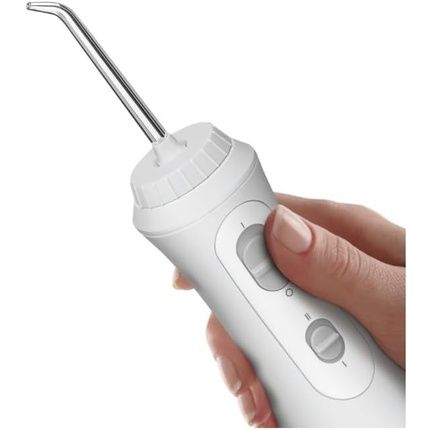 Waterpik Wireless Irrigator Plus Wp-490 White With Usb Charging Cable