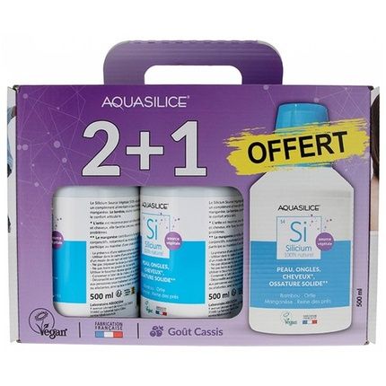 Aquasilice Silicon Of Organic Origin 3 X 500Ml - 500Ml Free