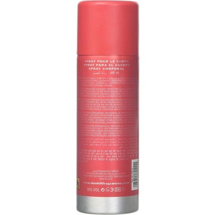 Dunhill Desire Red Body Spray For Men 195Ml