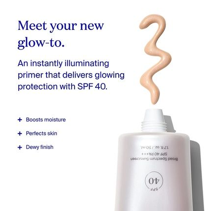 Supergoop! Glowscreen Spf 40 Glowy Primer Broad Spectrum Sunscreen 1.7 Fl Oz