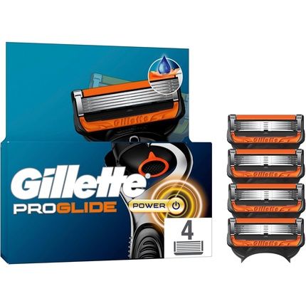 Gillette Proglide Power Replacement Blades 4 Pack - Men'S Razor Blades