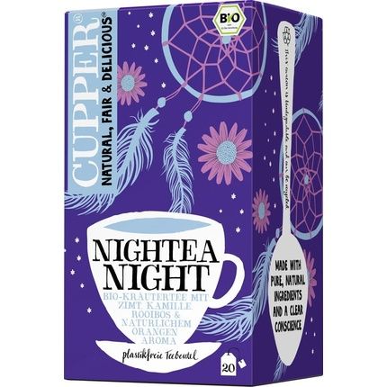 Cupper Bio Tea Nightea Night 20 Bags