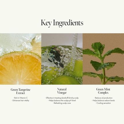 Lime Sunday Refresh Hair Vinegar With Vitamin C And Green Mint For Deep Conditioning - Image 3