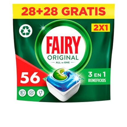 Fairy All In 1 Original Dishwasher Capsules - 56 Capsules