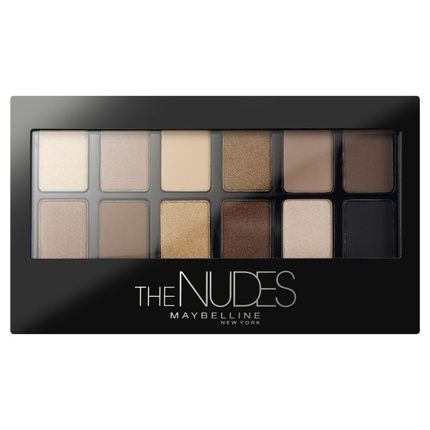 Maybelline The Nudes Eyeshadow Palette - 12 Shades, 9.6G