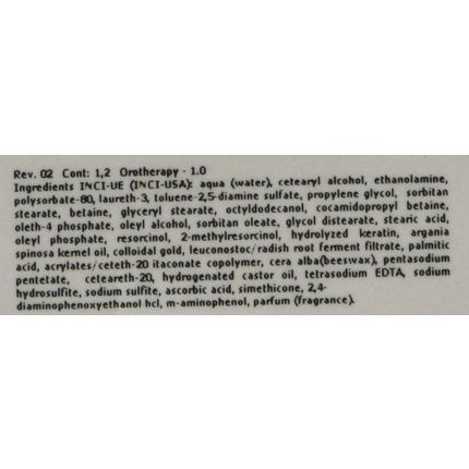 Fanola Oro Therapy Colour Keratin 1.0 100Ml - Image 3