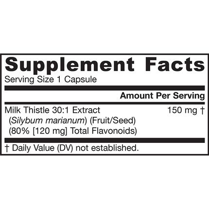 Jarrow Formulas Milk Thistle 150Mg Antioxidant Supporting Immune Response And Liver Function 200 Veggie Capsules - Up To 200 Servings