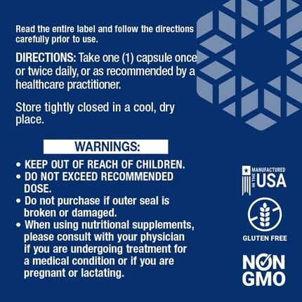 500Mg Carnosine Vegetarian Capsules 60 Count - Image 3