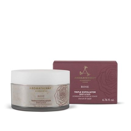 Aromatherapy Associates Rose Triple Exfoliator 200Ml