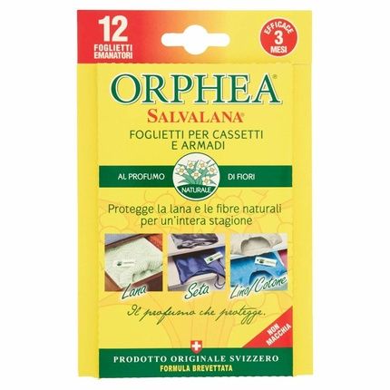Orphea Motenschutz Salvalana والألياف الطبيعية لمدة ثلاثة أشهر