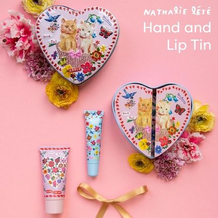 Nathalie Lete Hand Cream 30Ml And Lip Balm 10Ml