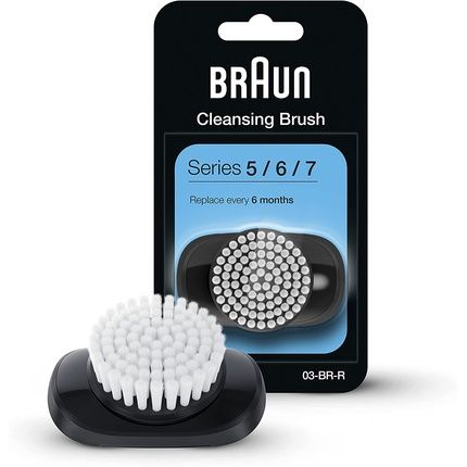 Braun Easyclick Cleaning Brush Refill For Series 5, 6, And 7 Electric Shavers (New Generation) Single Refill