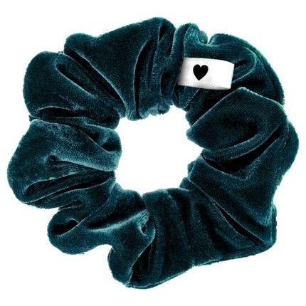 Bellody Scrunchies Velvet Strong Hold Exclusive Colors Quetzal Green