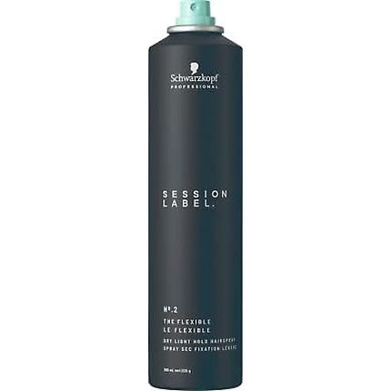 Session Label Dry Light Hold Hairspray 300Ml - Image 3