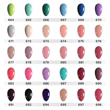 O2M Breathable Nail Enamel 682 - Image 3