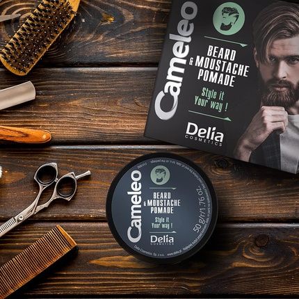 Cameleo Men Beard & Moustache Pomade Moisturiser Conditioner Softening - Image 3