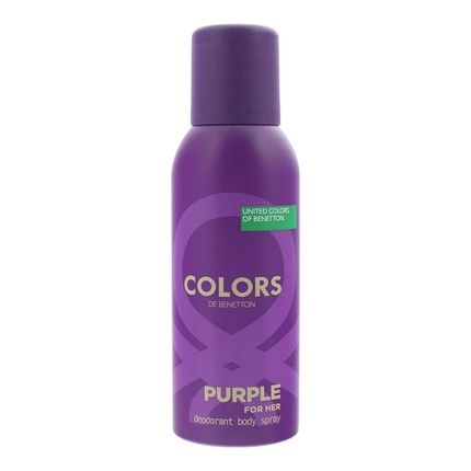 Benetton United Colors Purple Deodorant Body Spray For Women