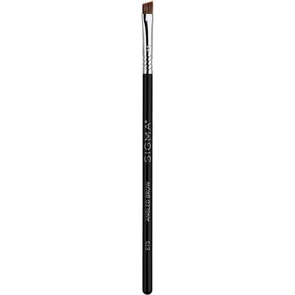 Sigma Beauty E75 Angled Brow Makeup Brush For Gel Or Powder Products - Define And Shape Eyebrows