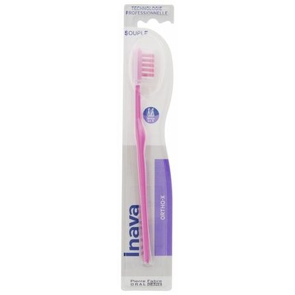 Inava Ortho-X Soft Toothbrush 20/100 - Innovative X-Shaped Design