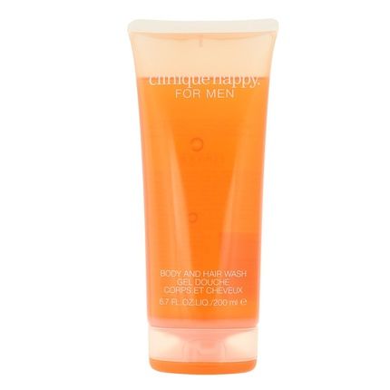 Clinique Happy For Men Body And Hair Wash 200Ml