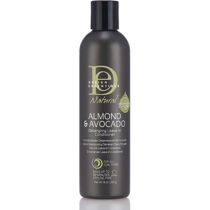 Design Essentials Almond And Avocado Moisturizing And Detangling Leave In Conditioner 8 Ounces