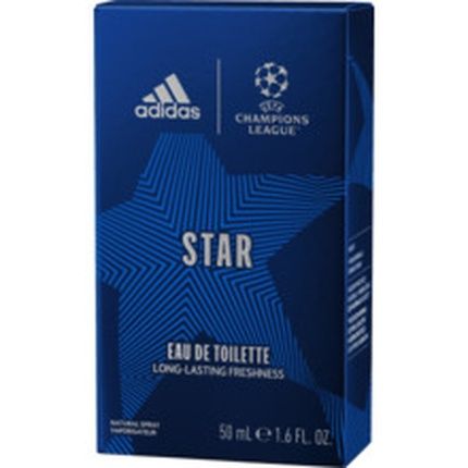 Adidas Uefa Star Eau De Toilette Champions League Men'S Perfume 50Ml