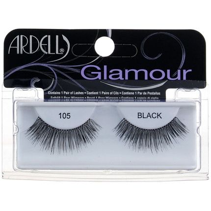 Ardell Glamour False Eyelashes Pair 105 Black