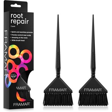 Framar Root Repair Hair Dye Brush Set Black