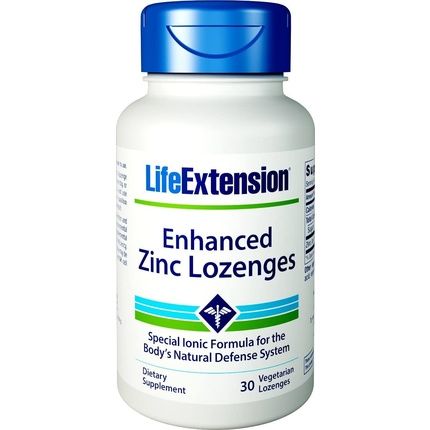 Enhanced Zinc Lozenges 30 Vegetarian Lozenges