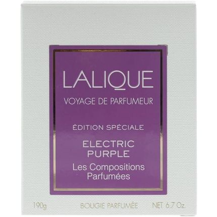 Lalique Electric Purple Candle 190G