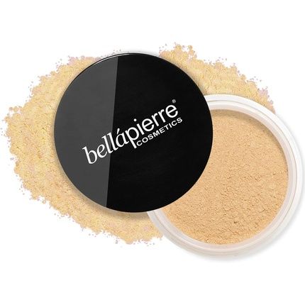 Bellapierre Mineral Foundation Powder Full Coverage Spf 15 Vegan & Cruelty-Free 9G Cinnamon