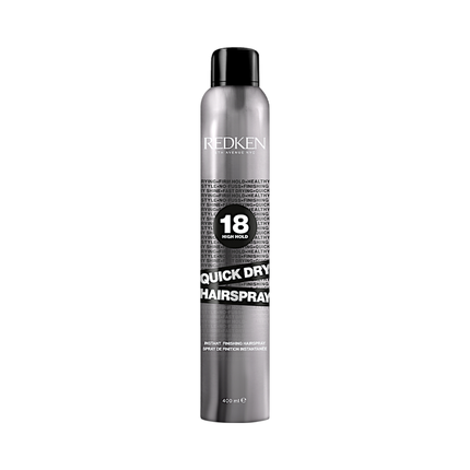 Redken Quick Dry Instant Finishing Hairspray 400Ml Strong Fixing Hairspray