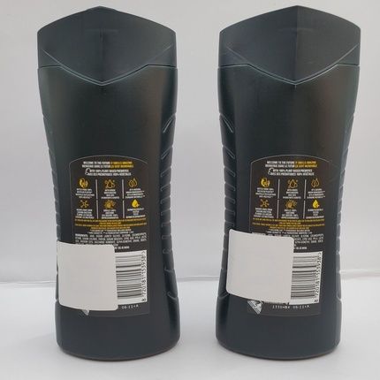 2 فأس XL 13.5 أونصة غسول أسود للوجه والشعر من خشب الأرز والكمثرى المجمدة 3 في 1