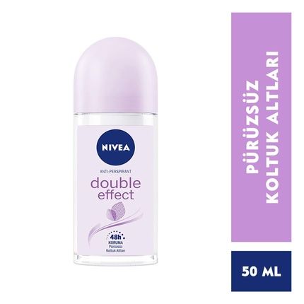 Nivea Double Effect Violet Senses Roll-On Deodorant 50Ml