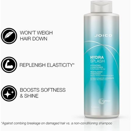 Joico Hydrasplash Hydrating Conditioner 1000Ml - Image 3
