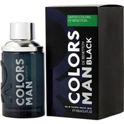 Benetton Black Eau De Toilette For Men - Long Lasting
