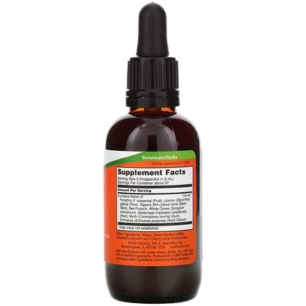 Now Foods Propolis Plus Extract Bee Resin Drops 60Ml