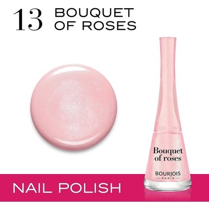 Bourjois 1 Second Nail Polish 013 Bouquet Of Roses 9Ml