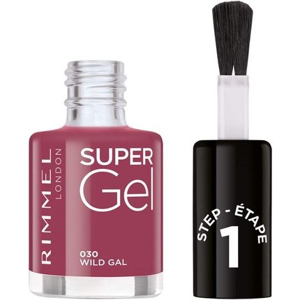 Rimmel Super Gel Nail Polish 030 Wild Gal 12Ml