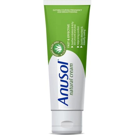 Anusol Natural Cream 30G Hemorrhoids & Pile Cream Soothes & Relieves Itching - Vegan Friendly - Image 3