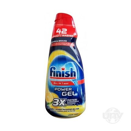 Finish Power Gel Max Lemon 940Ml By Finish
